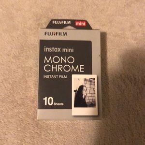 Instax mini mono chrome film